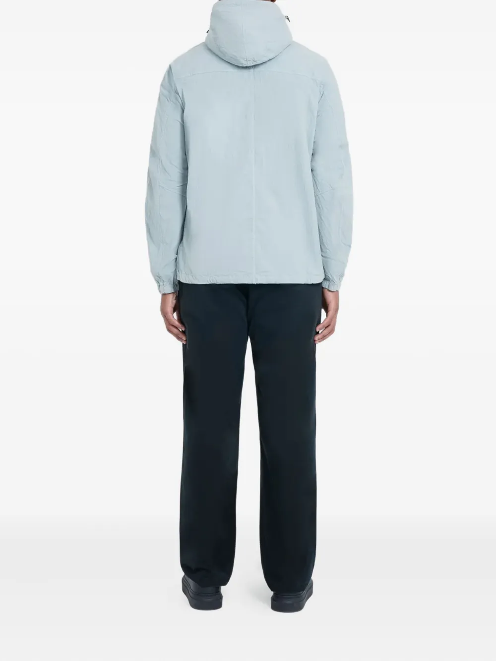  Left Hand Hooded Pocket Jacket - Blue 