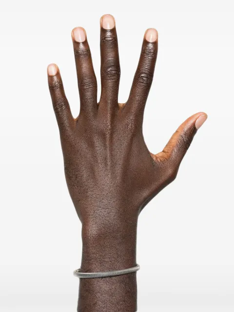 OBSIDIAN open-cuff bracelet