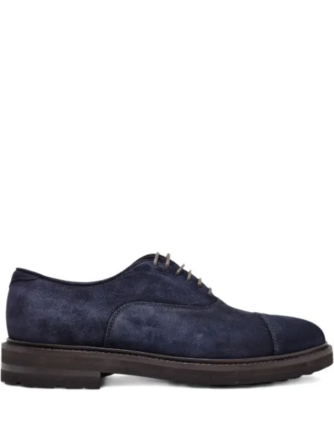 Henderson Baracco suede oxford shoes