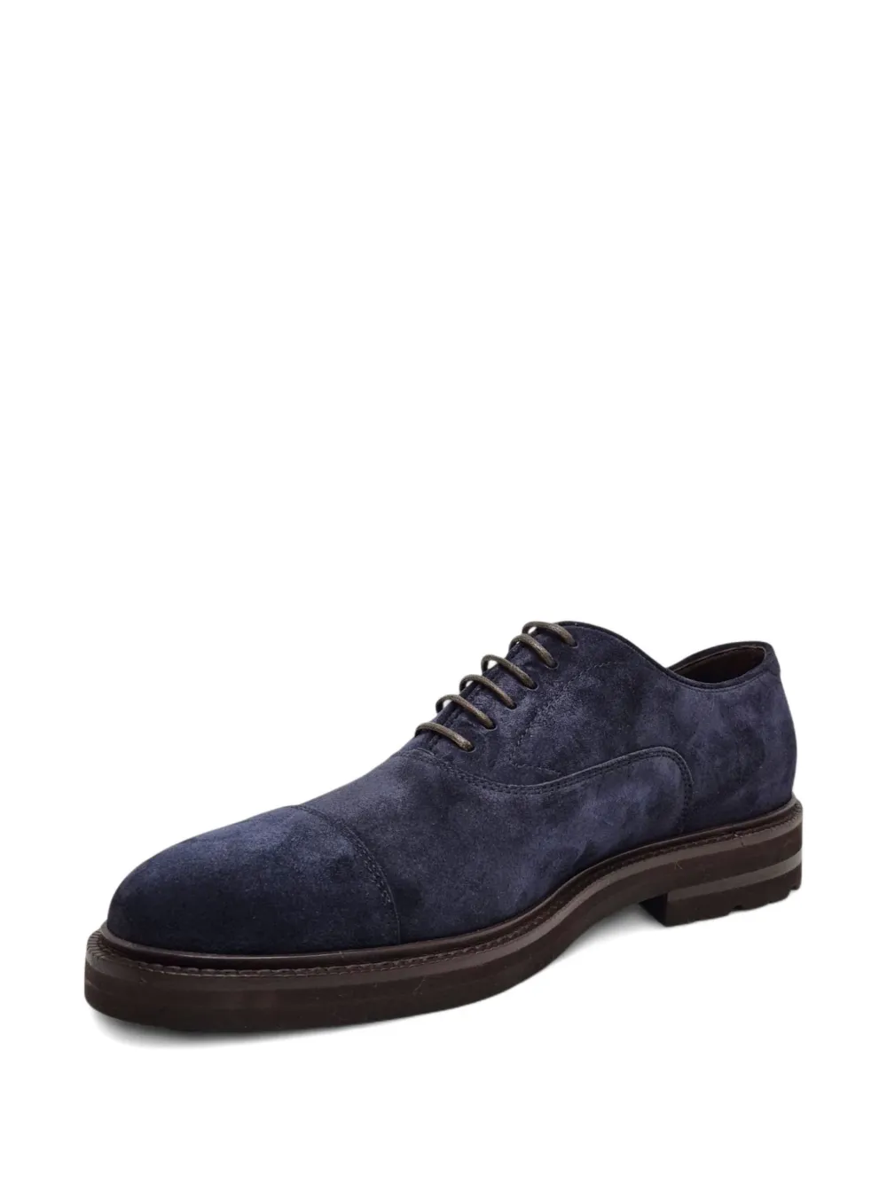 Henderson Baracco Suède Oxford schoenen Blauw