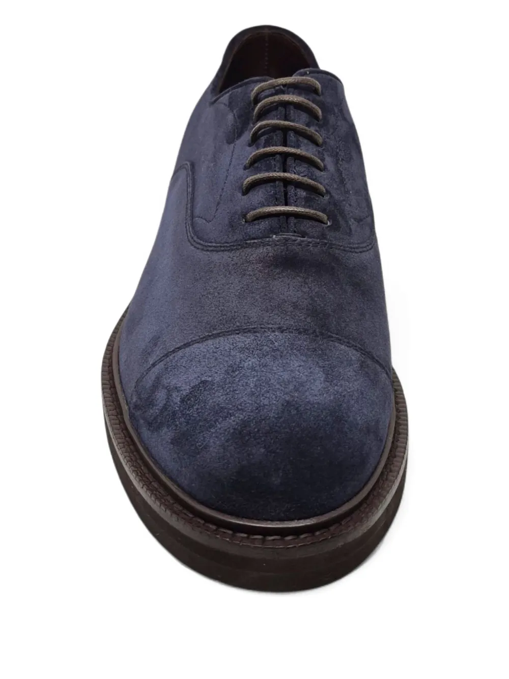 Henderson Baracco Suède Oxford schoenen Blauw