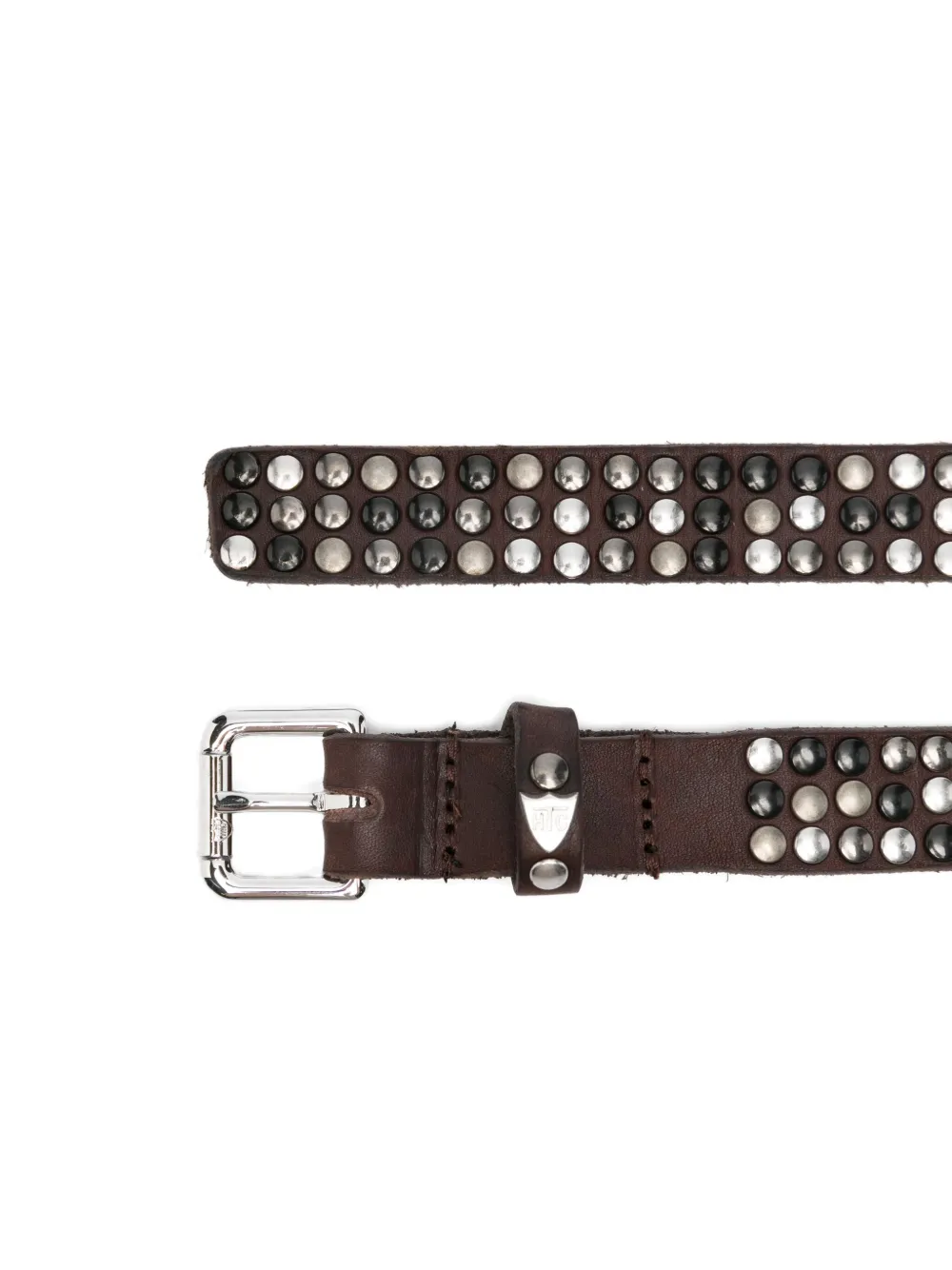 Htc Los Angeles studded leather belt - Bruin