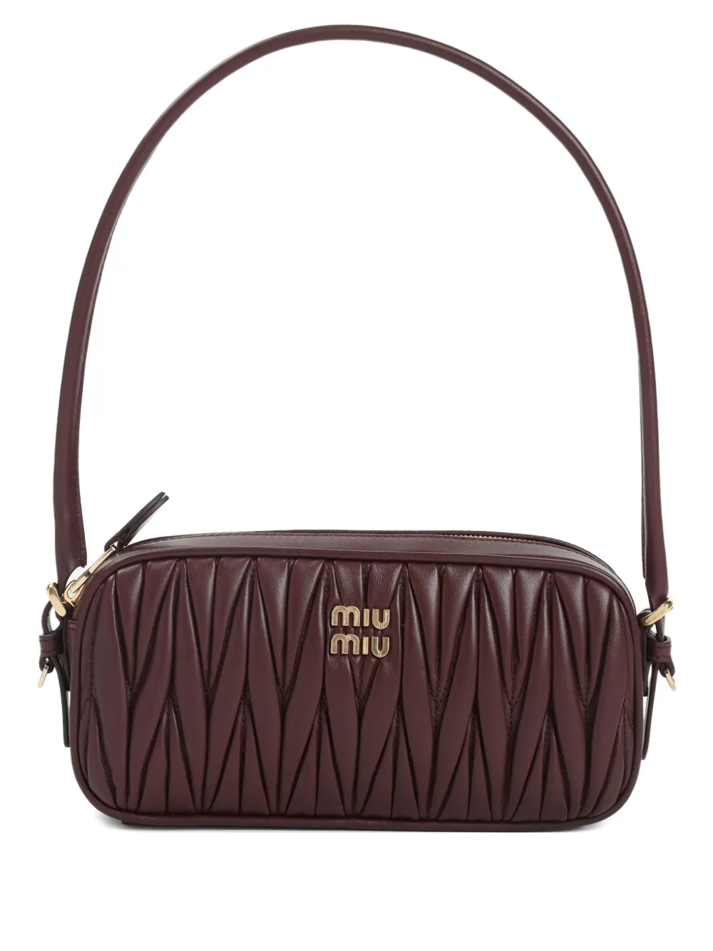 Miu Miu Gesteppte Schultertasche | Braun | Image 1