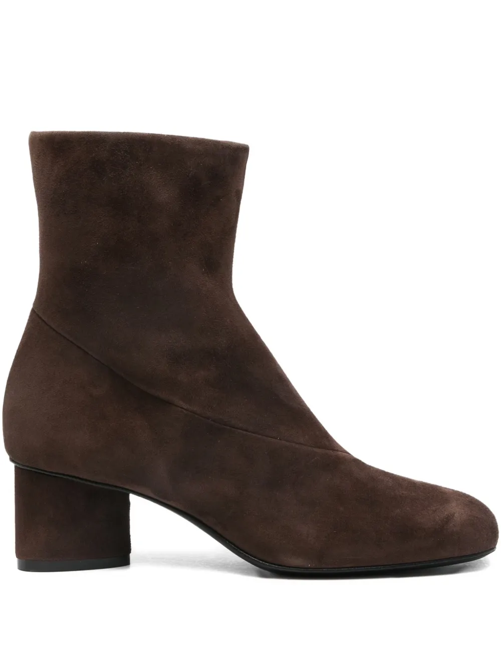 Vic Matie 50mm Chamois zip-up boots | Brown | Image 1