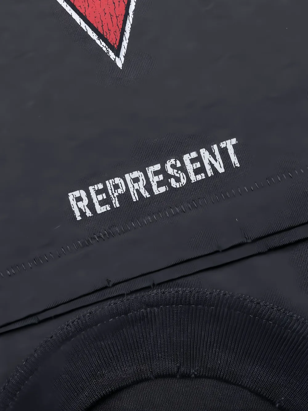 Represent Graphic-print T-shirt In Black