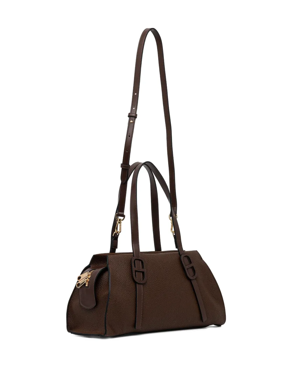 TWINSET logo-plaque tote bag - Bruin