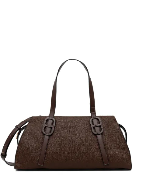 TWINSET logo-plaque tote bag