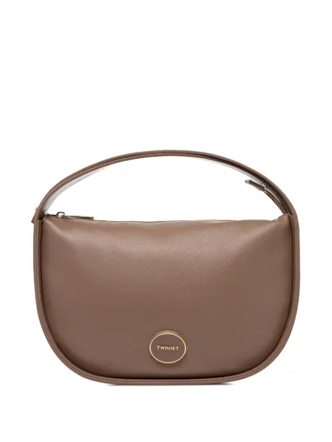 TWINSET logo-plaque tote bag