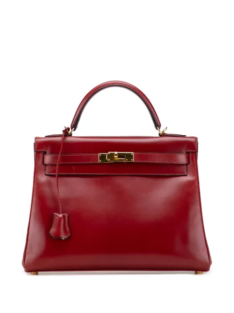 Hermès Pre-Owned 2000 Box Calf Kelly II Retourne 32 satchel