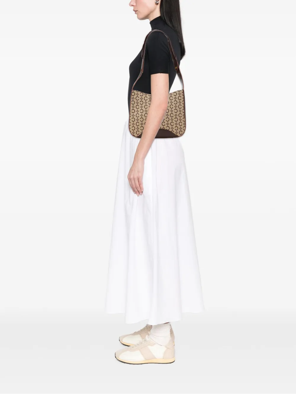 Celine Pre-Owned 1999 C Macadam Canvas shoulder bag | Pre-Owned | Image 2