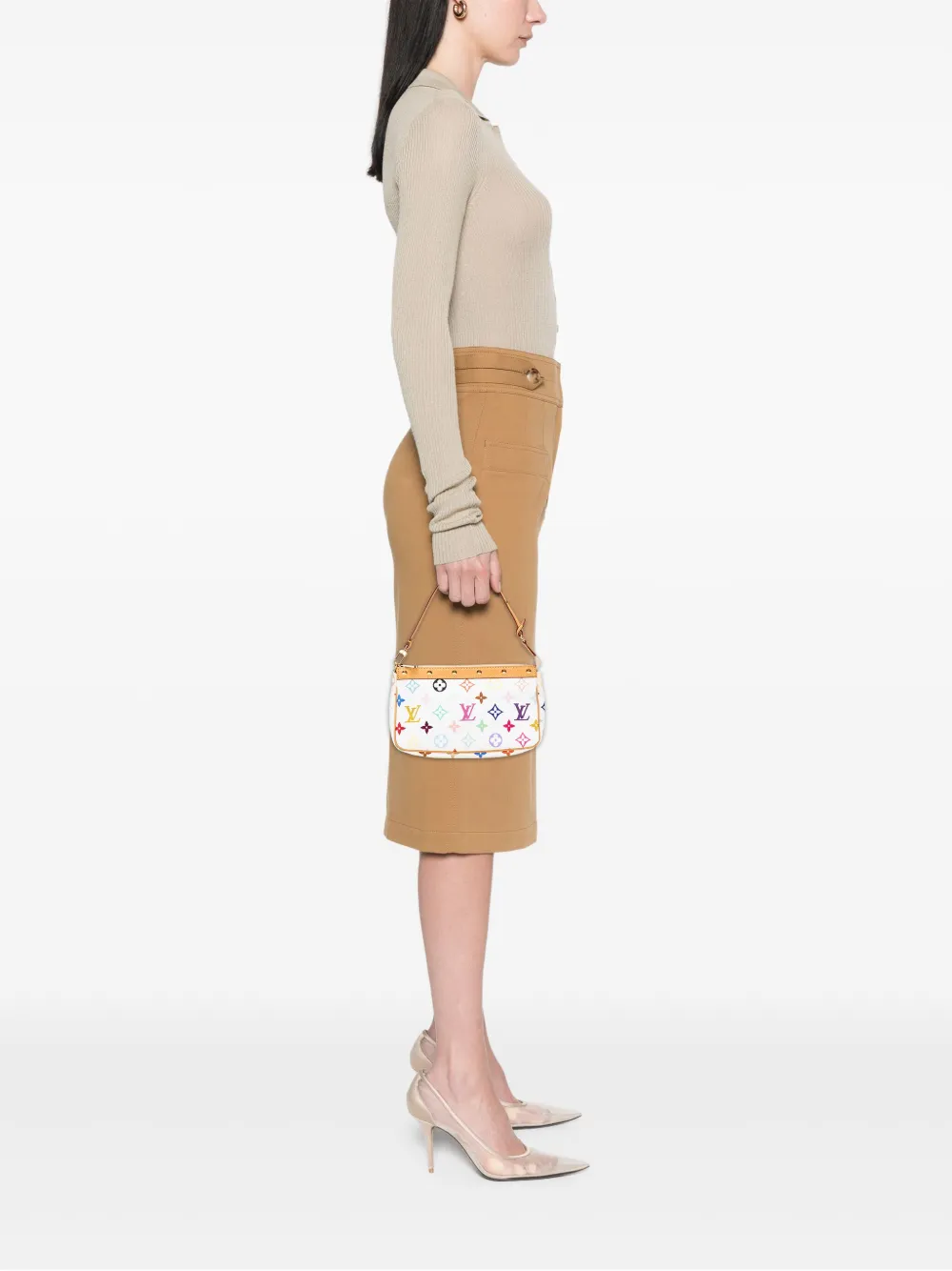 Louis Vuitton Pre-Owned 2003 Monogram Multicolore Pochette Accessoires shoulder bag | Pre-Owned | Image 2
