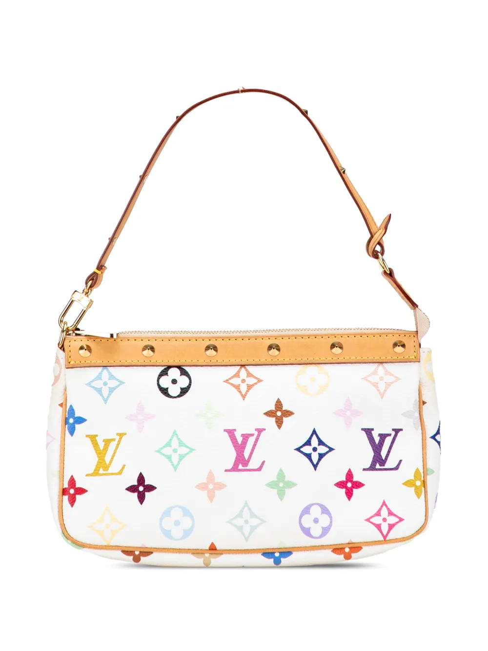 Louis Vuitton Pre-Owned 2003 モノグラム マルチカラー ポシェット アクセソワール ショルダーバッグ - Louis Vuitton Pre-Owned 2003 モノグラム マルチカラー ポシェット アクセソワール ショルダーバッグ -