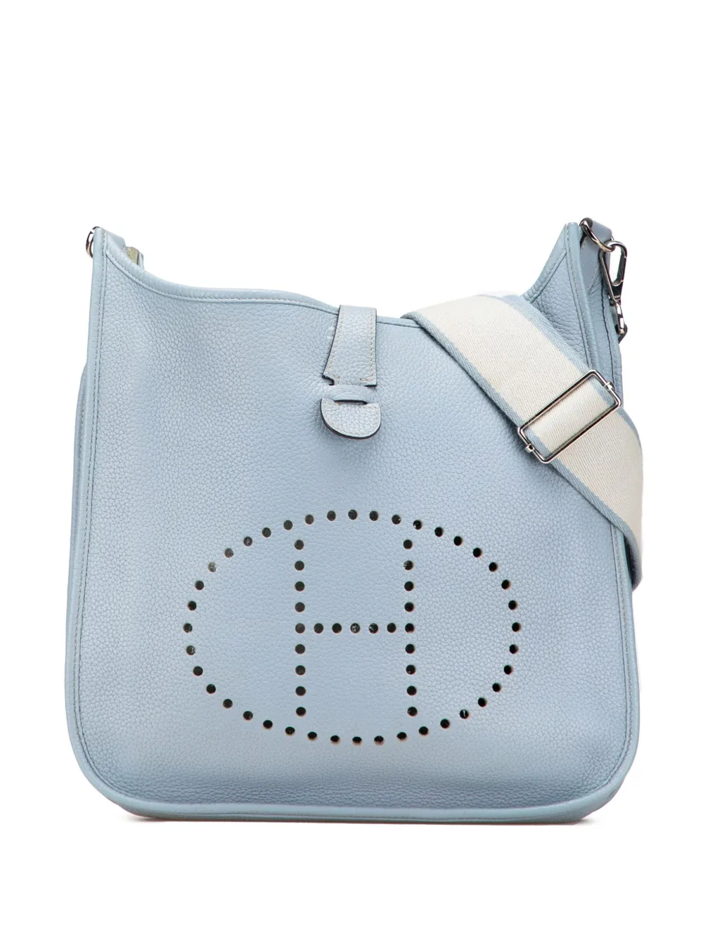 Hermès Pre-Owned 2013 クレマンス エヴリン III 33 ショルダーバッグ - ブルー Hermès Pre-Owned 2013 クレマンス エヴリン III 33 ショルダーバッグ - ブルー