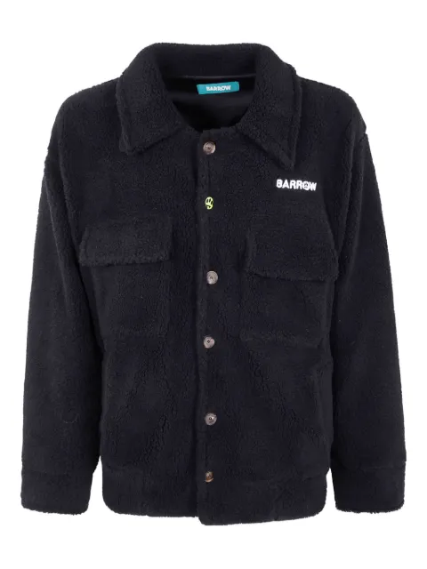 BARROW teddy-print shirt jacket