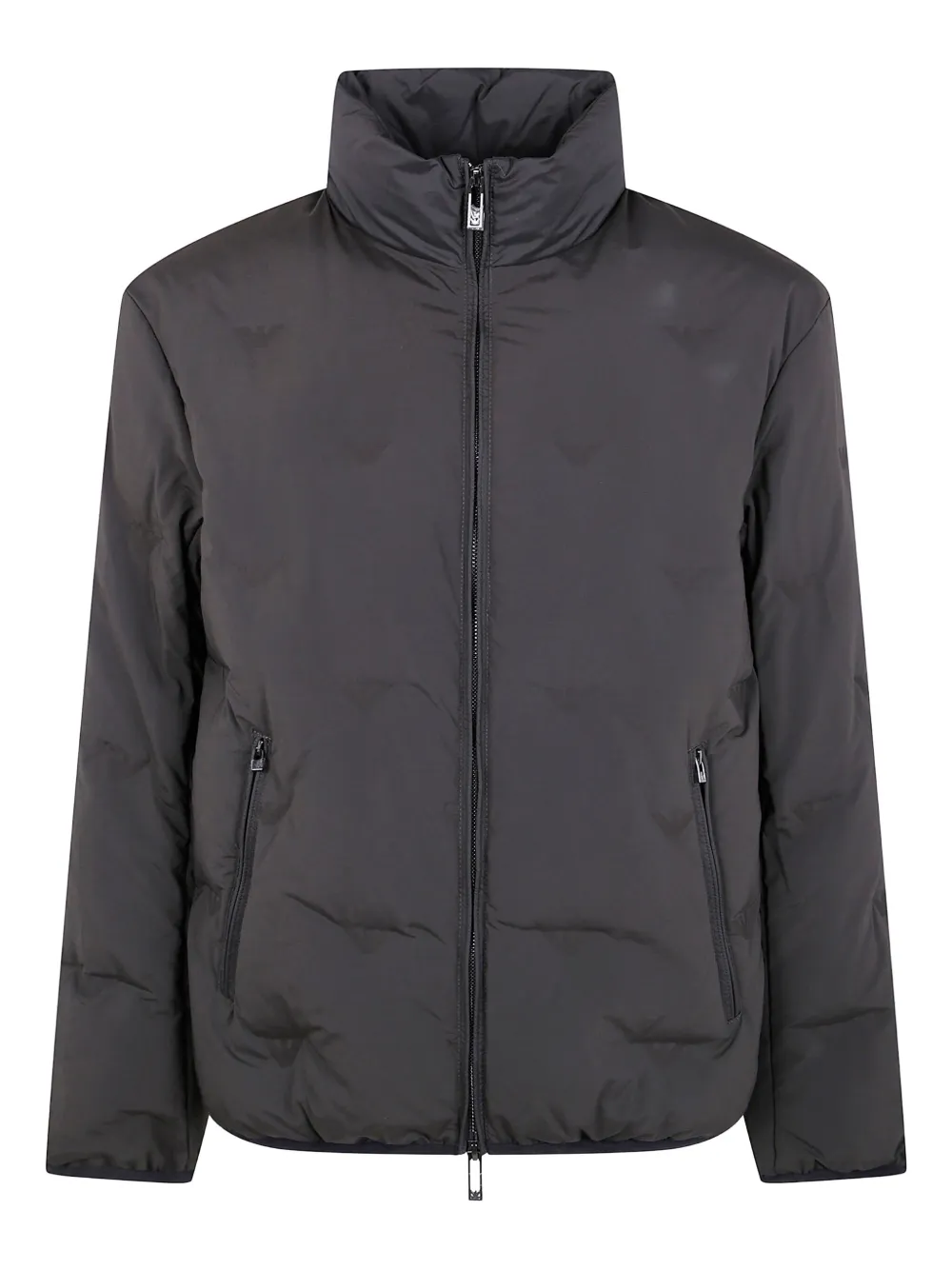 Emporio Armani zip-up padded jacket | Black | Image 1