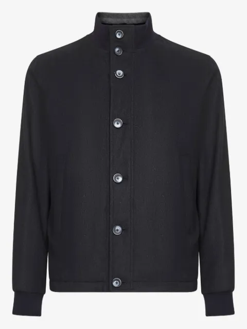 Herno veste boutonnée à col montant