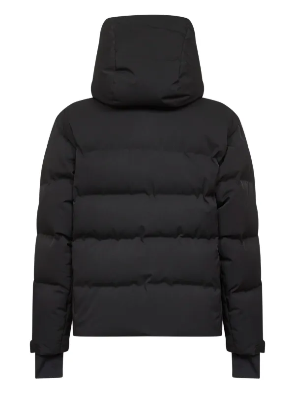 Moncler Grenoble Fellberg Hooded Padded Jacket | Black | FARFETCH