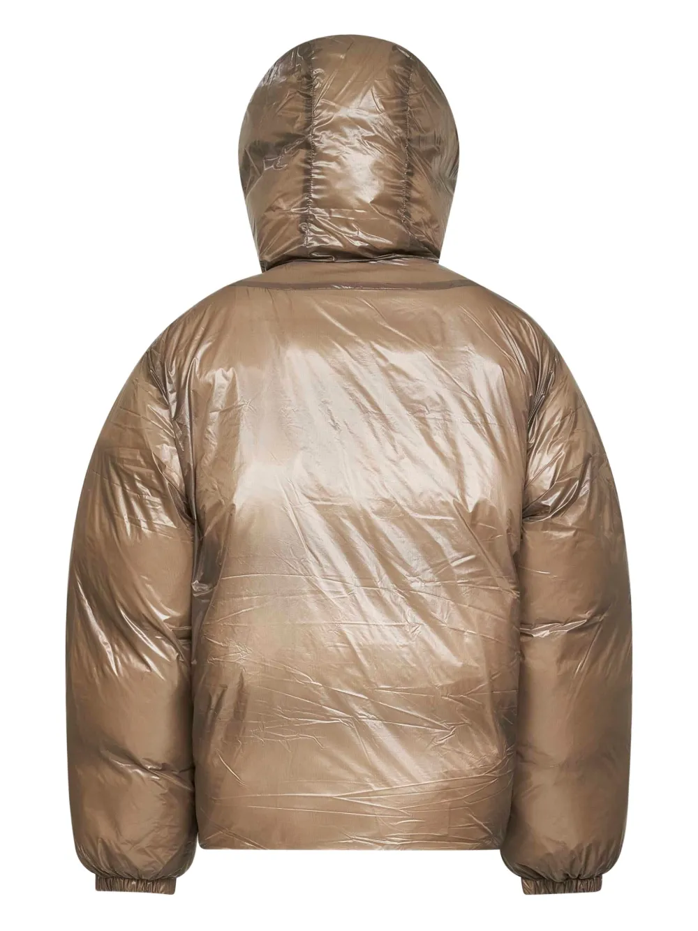 Roa Hooded Zip-up Jacket In Brown