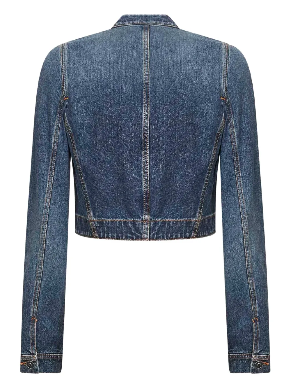 Alaïa chamarra corta con cuello mao | Chamarras de mezclilla | Image 2