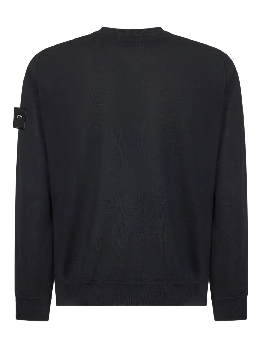 Stone Island crew-neck wool sweater - Blauw