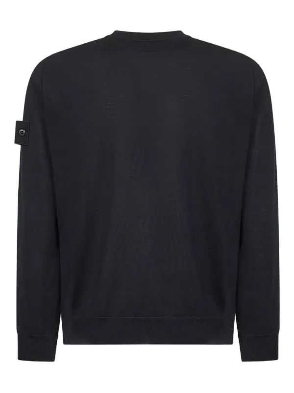 Stone Island クルーネック セーター | ブルー | FARFETCH JP