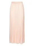 Chloé silk maxi skirt - Pink