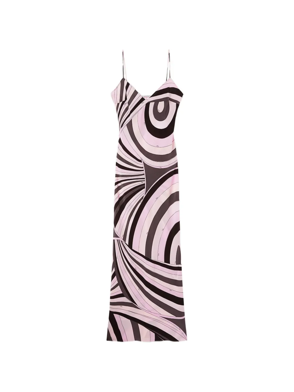 PUCCI wave-print slip dress - Rosa