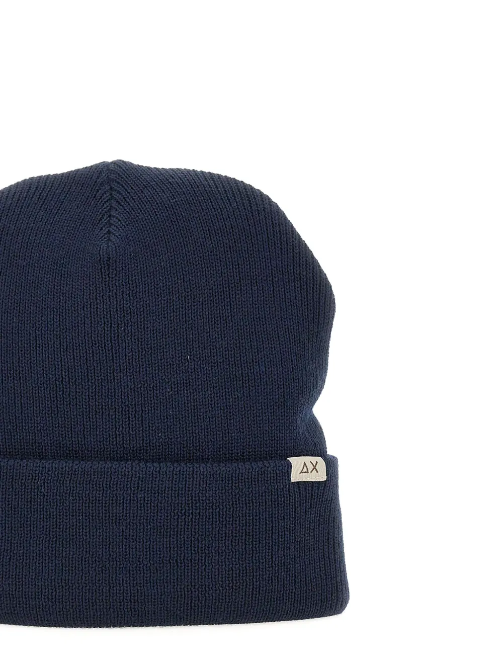 Sun 68 Ribbed Beanie In Blue