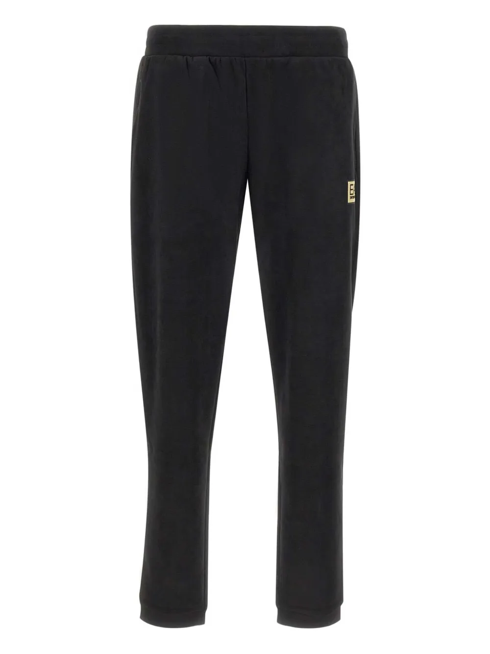 Ea7 Emporio Armani logo-print elasticated-waistband track pants | Black | Image 1