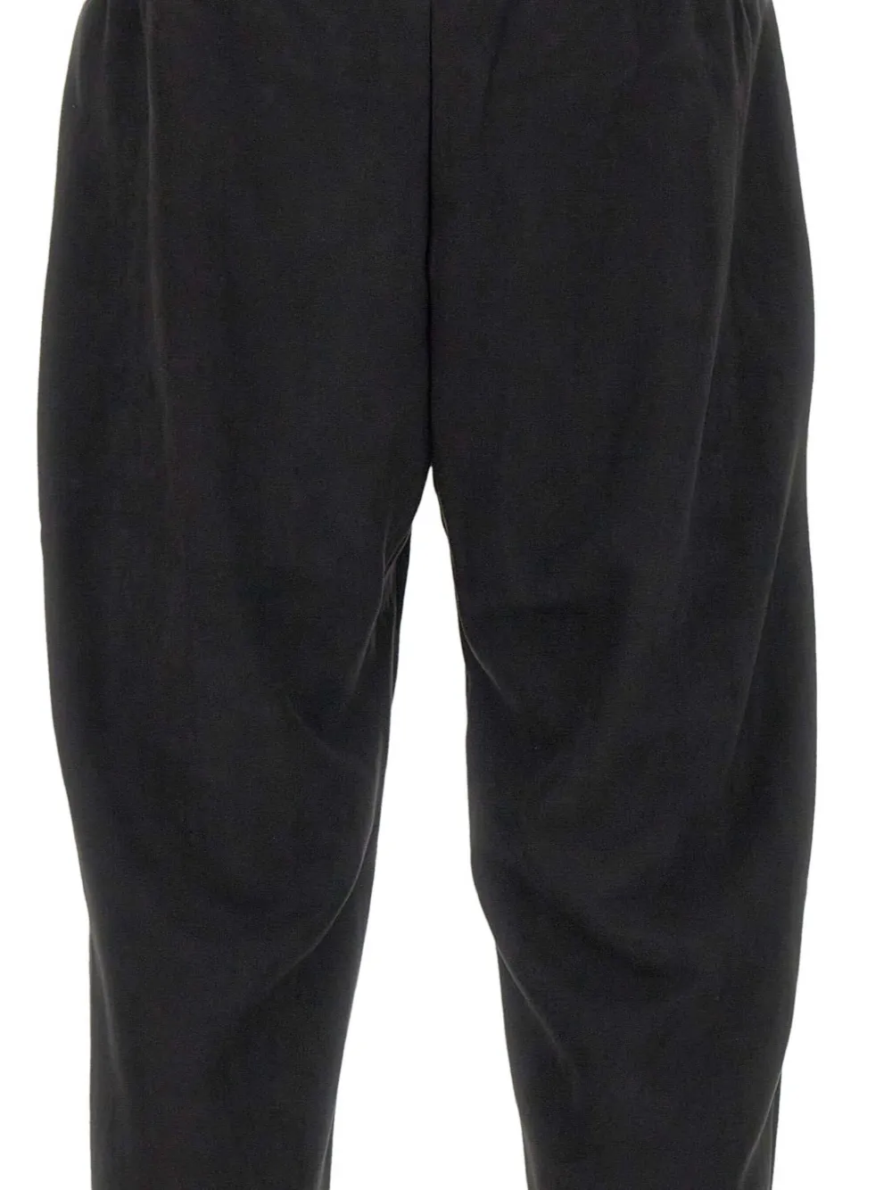 Ea7 Logo-print Elasticated-waistband Track Pants In Black