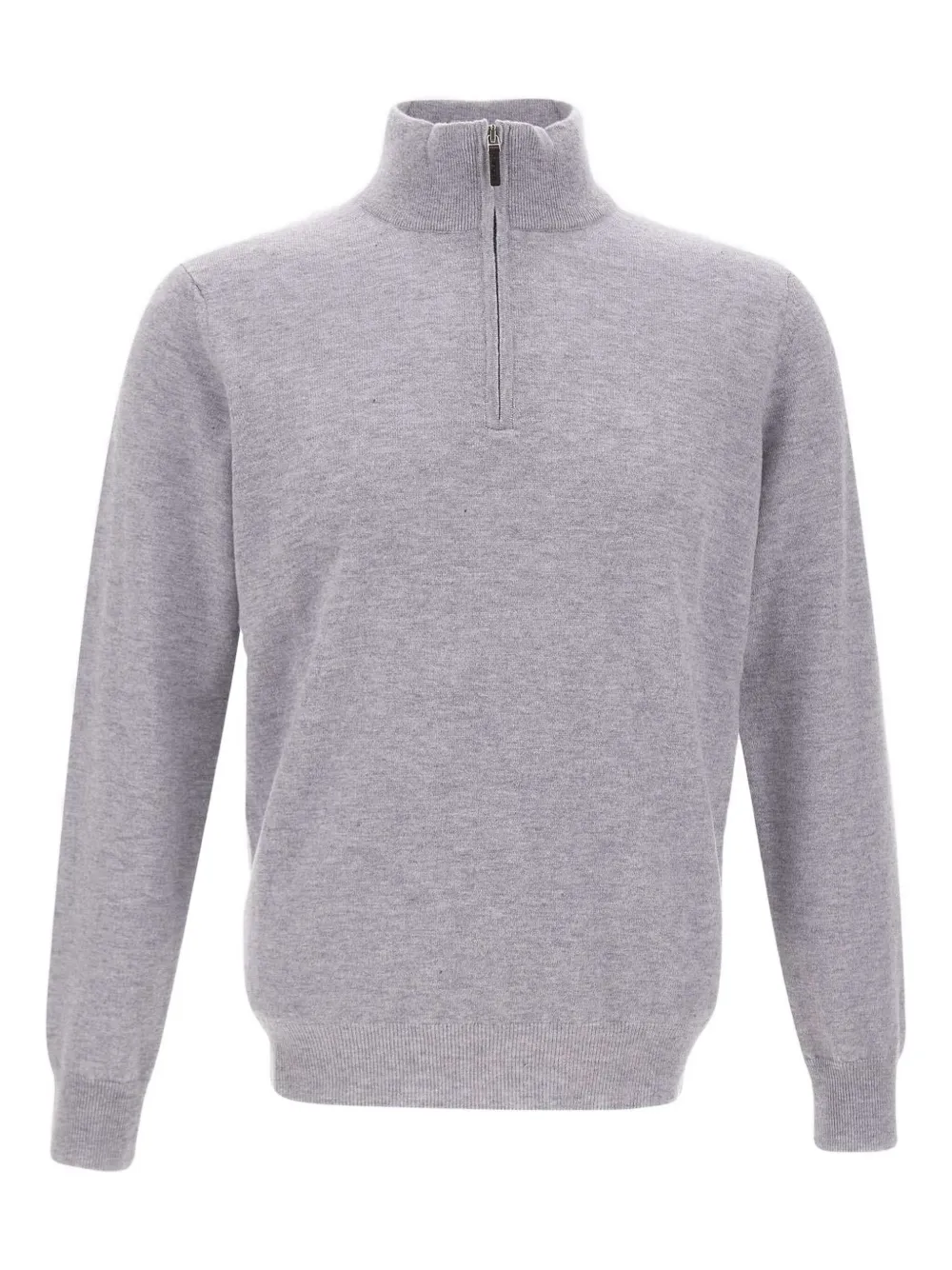 Kangra half-zip high-neck sweater | Grey | Image 1