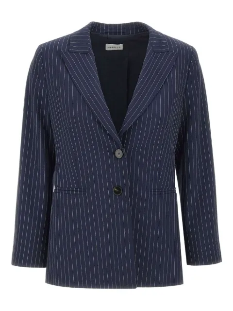 Marella pinstripe-print blazer