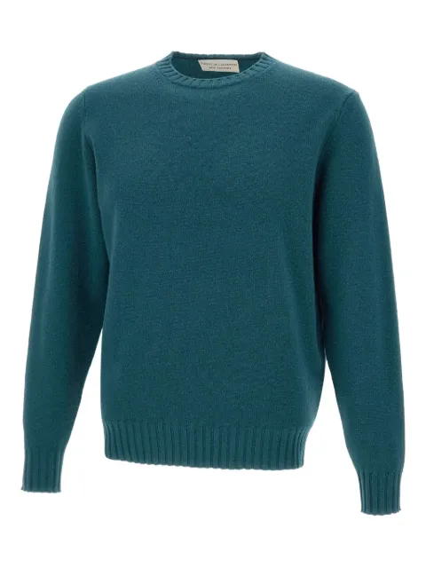 Filippo De Laurentiis crew-neck ribbed-cuff sweater