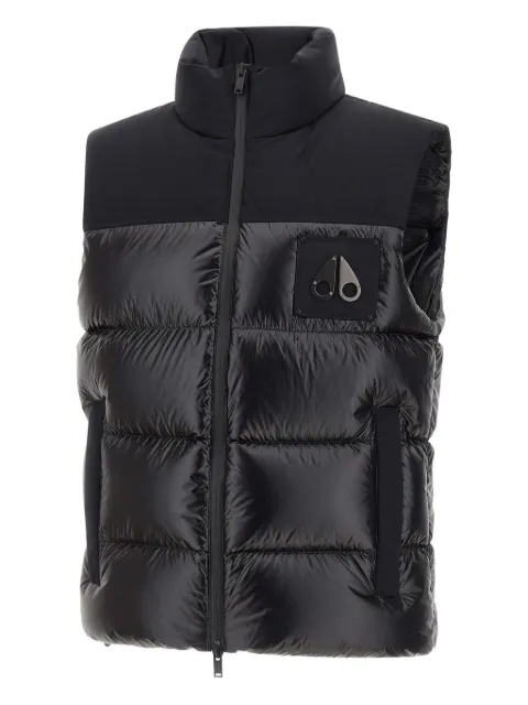 Moose Knuckles logo-plaque gilet 