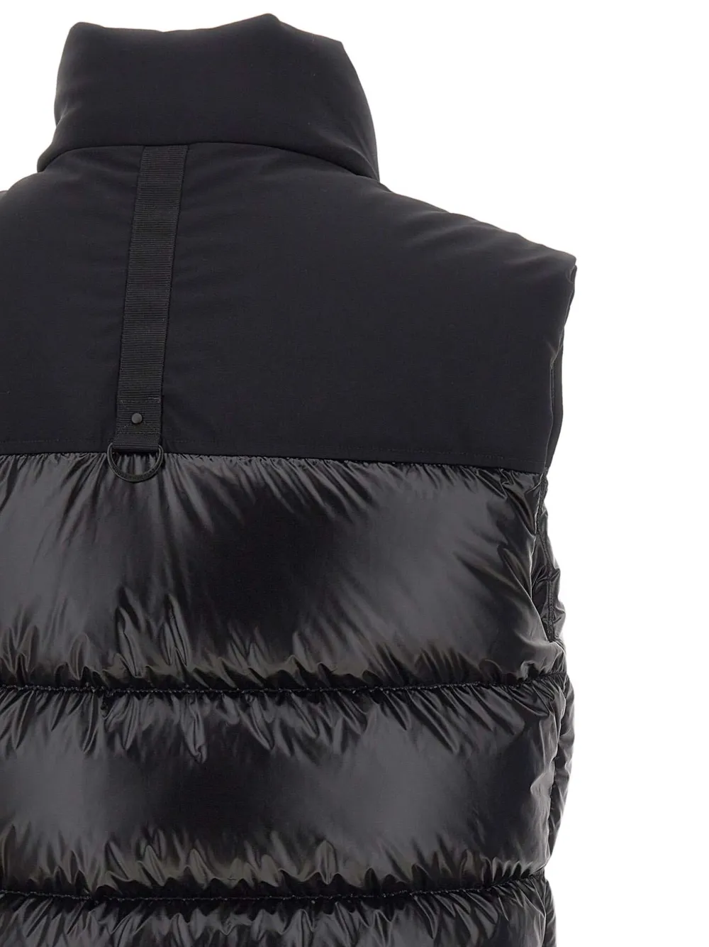 Moose Knuckles Logo-plaque Gilet In Black