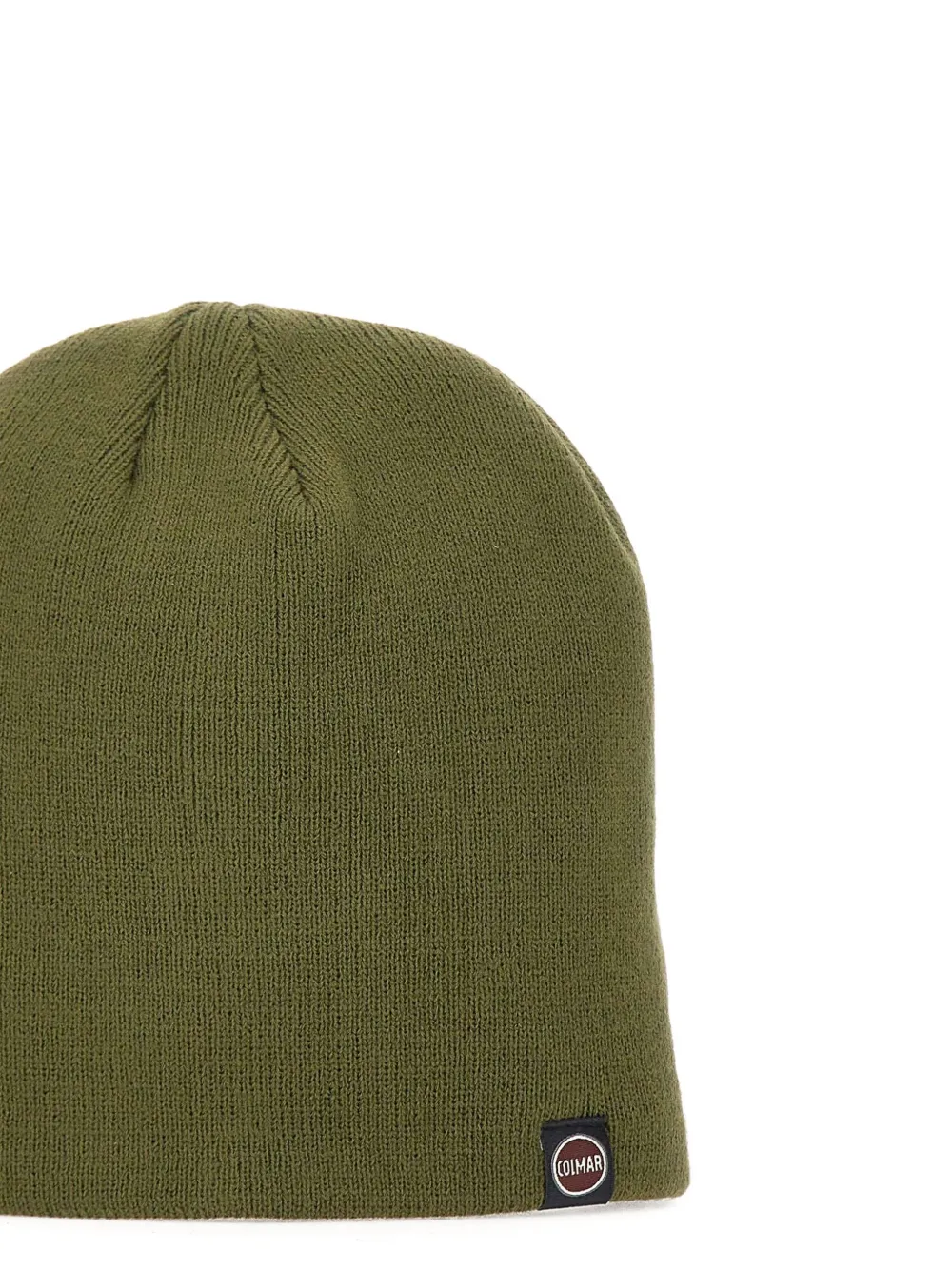 Colmar Logo-patch Beanie Hat In Green