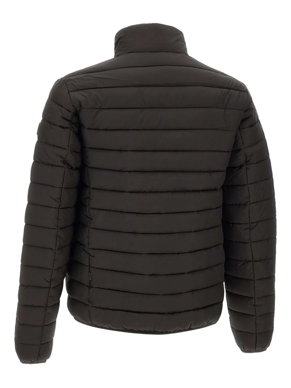 Save The Duck Erion Quilted Zip-front Jacket In Black