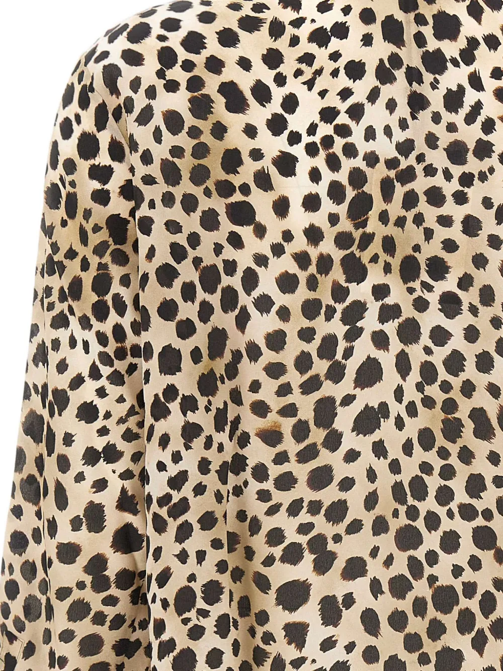 Marella Faretra blouse met dierenprint Beige