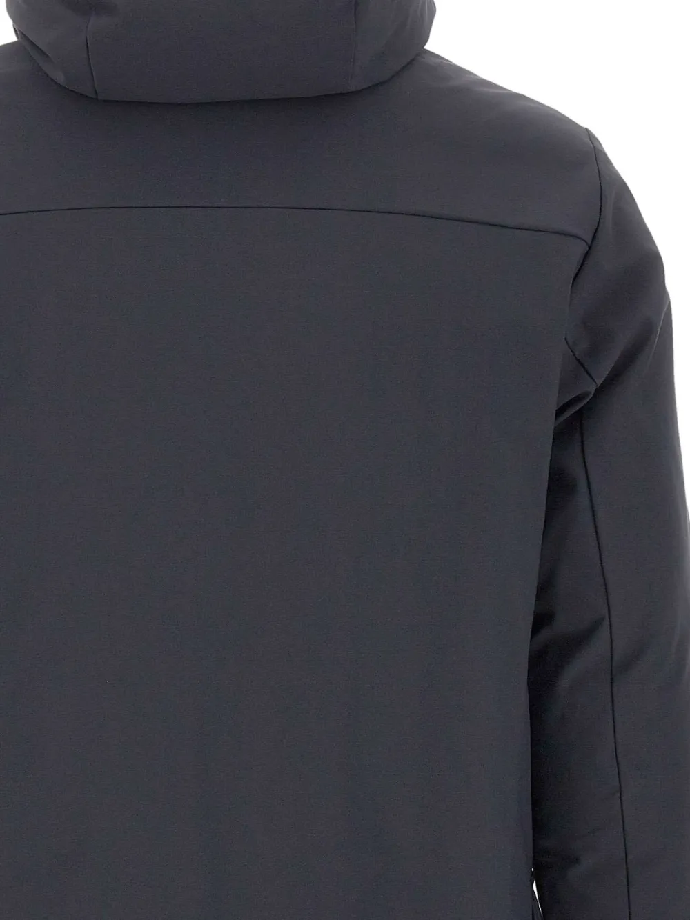 Save The Duck Hooded Padded Parka In Black