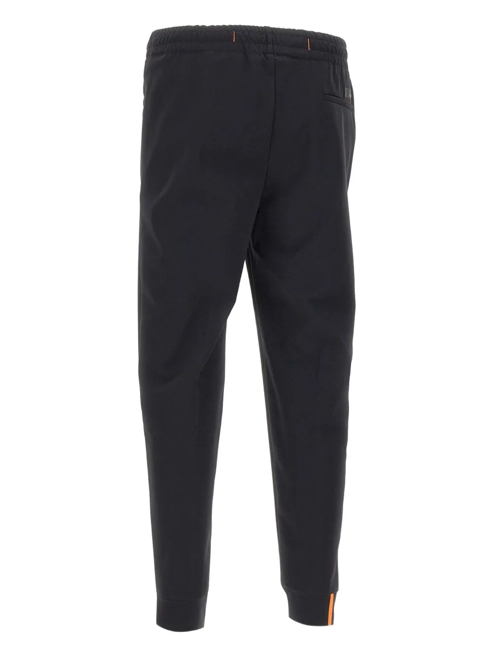 Rrd Elasticated-waist Cuffed Track Pants In Black