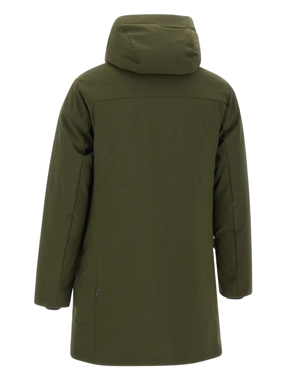 Save The Duck Hooded Padded Parka In Green