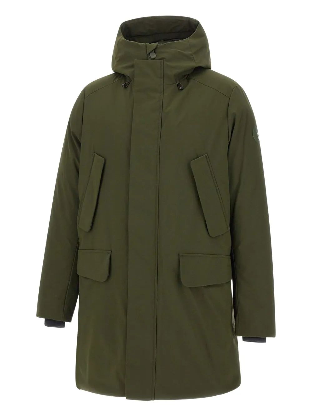 Save The Duck hooded padded parka | Green | Image 1