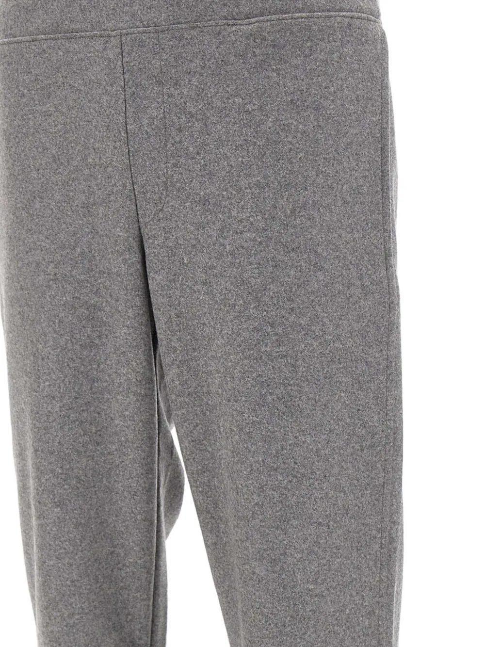 Filippo De Laurentiis Elasticated-waistband Wool Sweatpants In Gray