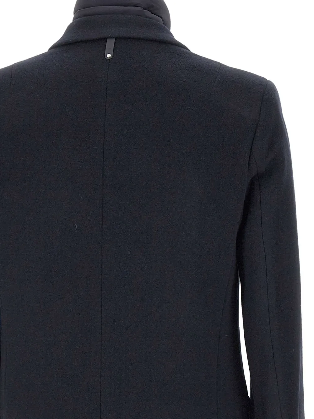 Mackage Skai-slb Virgin Wool Coat With Removable Down Bib In Blue