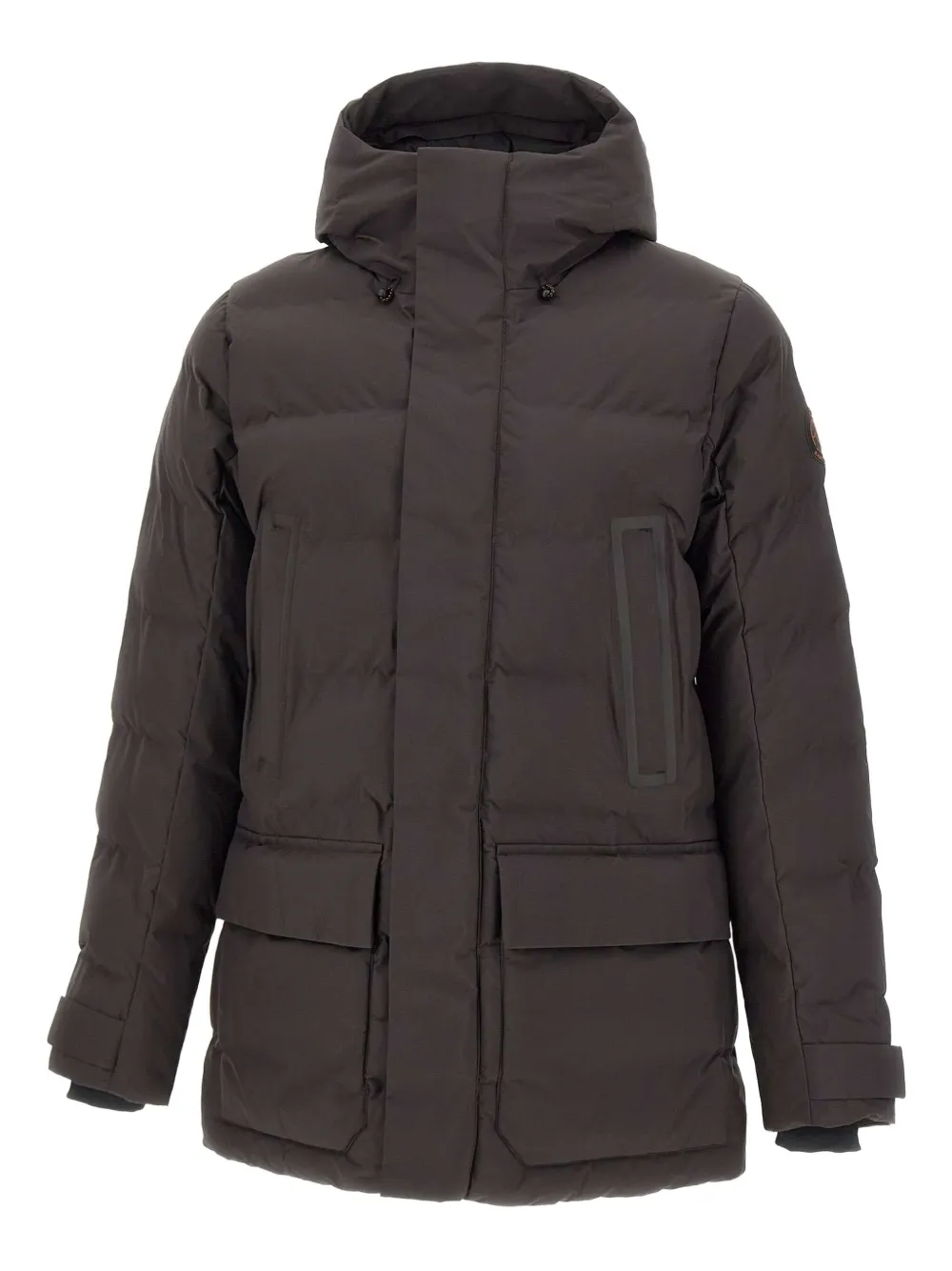 Save The Duck quilted padded parka | Brown | Image 1