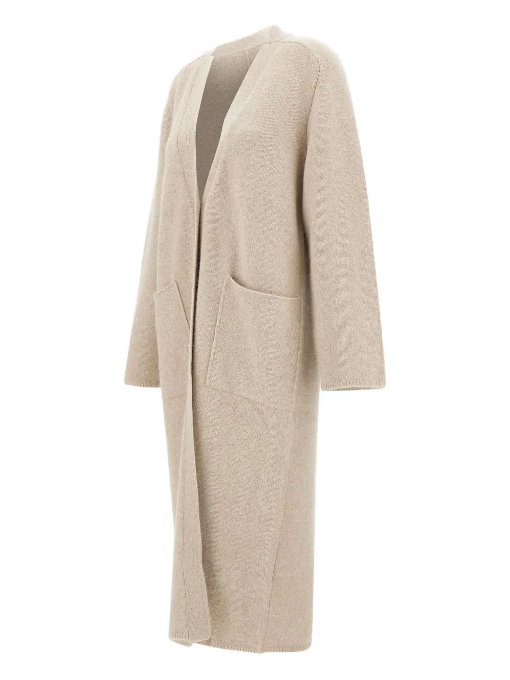 LouLou de Saison patch-pocket V-neck cardigan | Cardigans | Image 2