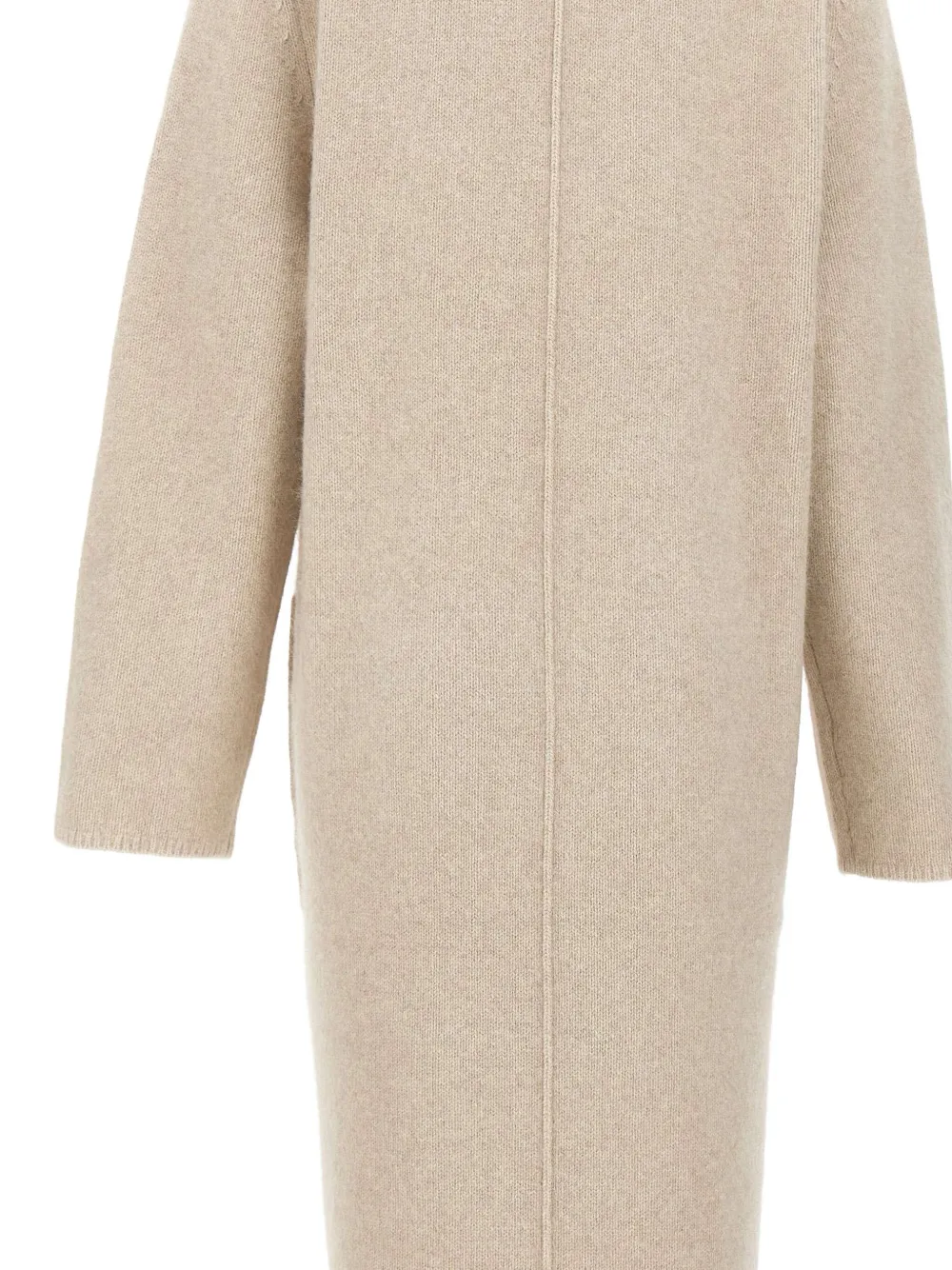 Loulou De Saison Patch-pocket V-neck Cardigan In Neutral