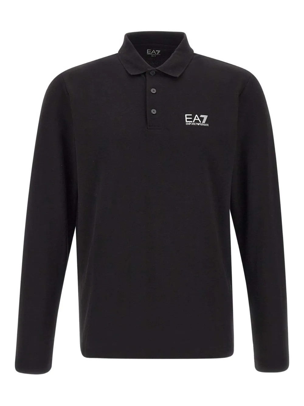 Ea7 Emporio Armani Core Identity polo shirt | Black | Image 1