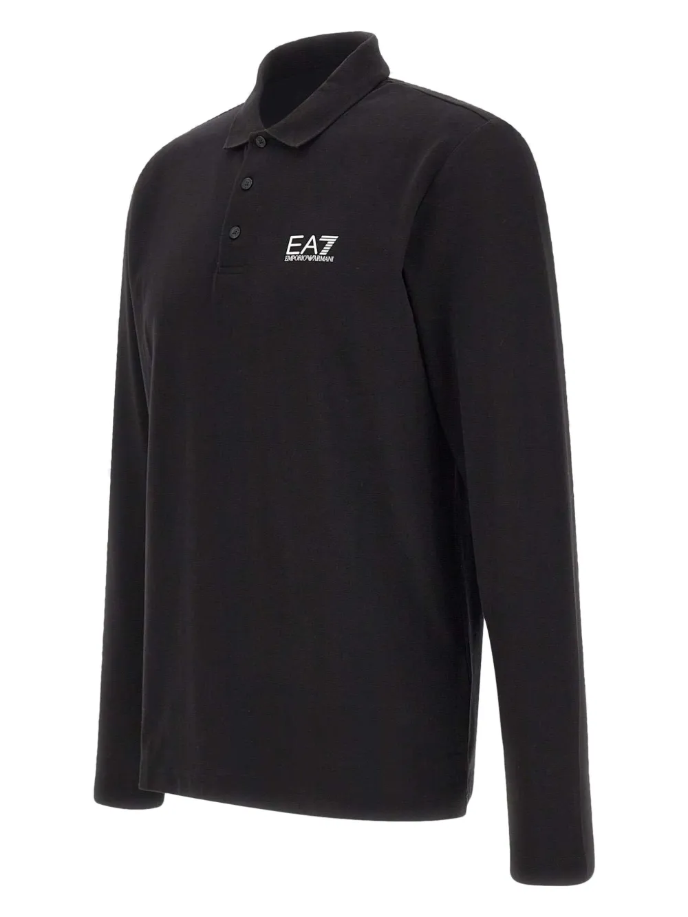 Ea7 Emporio Armani Core Identity poloshirt Zwart