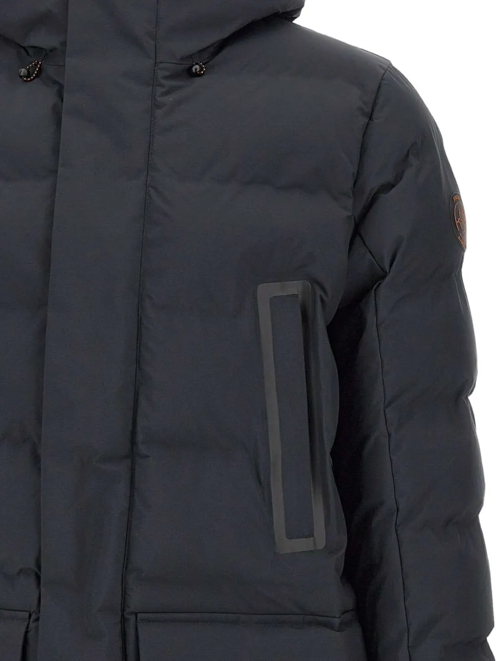 Save The Duck Hooded Parka In Black